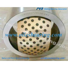 dg 04 spherical plain bronze bushing, GE.ES oil lubricated radial spherical plain bush,self-lubricating spherical bronze bearing